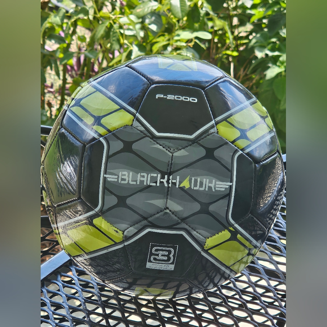 Size 3 Franklin Sports Blackhawk Soccer Ball